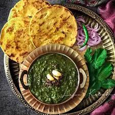 Sarson ka Saag with Makki ki Roti - Lejna's Kitchen